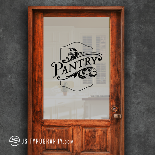 Pantry Door Decal Vinyl Sticker for Glass Pantry Door -  Portugal