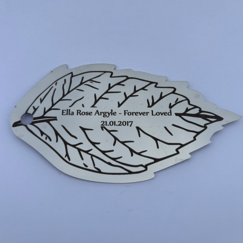 Memorial Tree Token (Leaf)