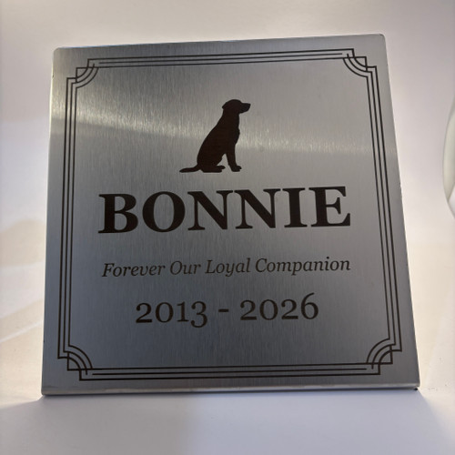 Pet Memorial Stainless Steeel