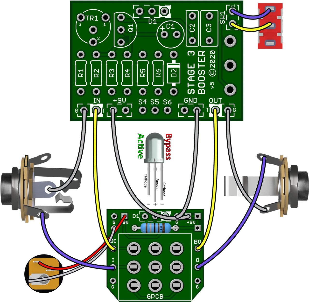 DIY Guitar Pedal Kits