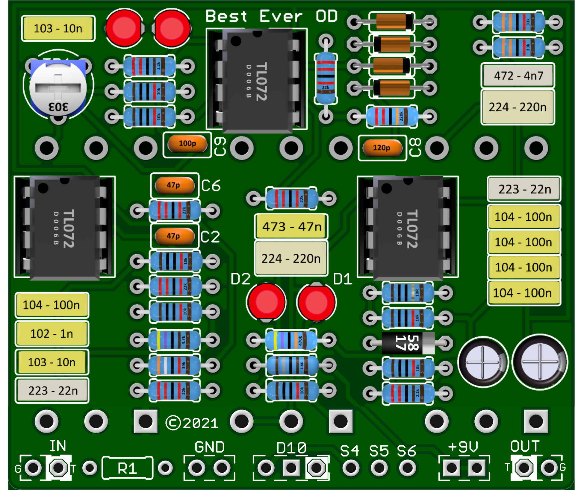 Pedal Kits Amp Simulation Kits Pedal Parts & Kits