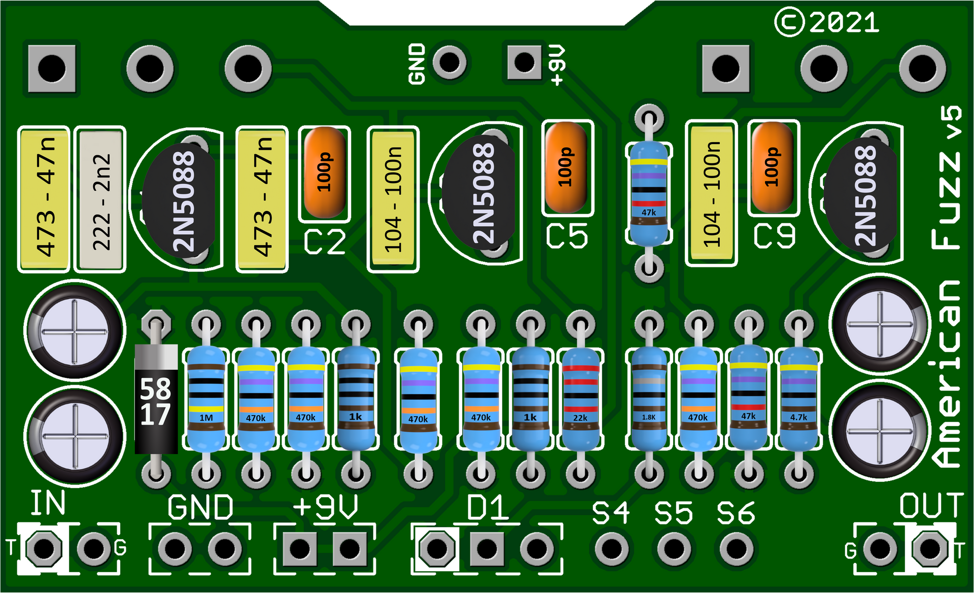 DIY Guitar Pedal Kits