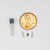 Size comparison - SMD Transistor with 2 pieces of rice, a penny, and a TO-92 transistor