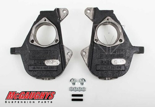 GMC Sierra 1500 2007-2013 Front 2" Extreme Drop Spindles - McGaughys Part# 34050