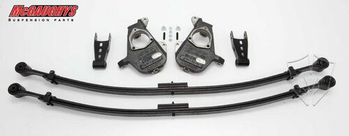 Chevrolet Silverado 1500 2007-2013 2/4 Deluxe Drop Kit - McGaughys Part# 34000