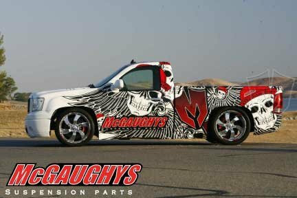 GMC Sierra 1500 Quad Cab 2007-2013 4/7 Deluxe Drop Kit - McGaughys Part# 34003