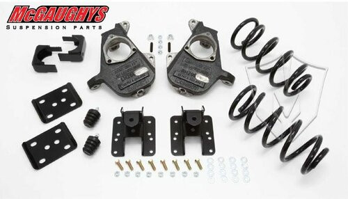 Chevrolet Silverado 1500 Quad Cab 2007-2013 3/5 Deluxe Drop Kit - McGaughys Part# 34005