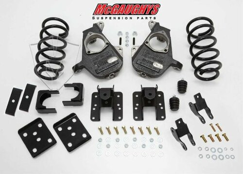 Chevrolet Silverado 1500 Quad Cab 2007-2013 4/6 Deluxe Drop Kit - McGaughys Part# 34015