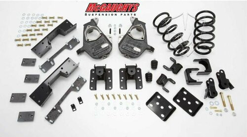 GMC Sierra 1500 Standard Cab 2007-2013 4/6 Deluxe Drop Kit - McGaughys Part# 34035