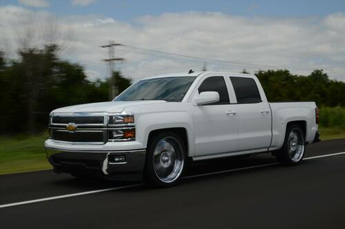 Chevrolet Silverado 1500 2014-2018 3/5 - 4/6 Deluxe Drop Kit W/Shocks - McGaughys Part# 34170/34270