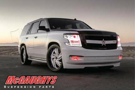 GMC Yukon XL 2015-2020 2wd 3/5 Deluxe Drop Kit - McGaughys Part# 34216