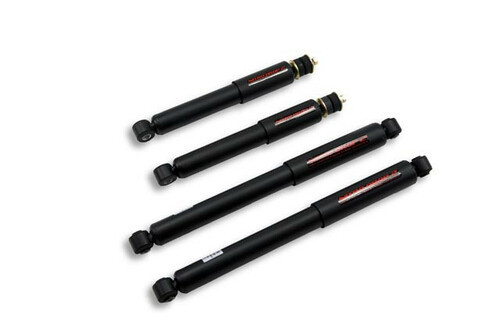 2001-2010 GM 1500HD, 2500HD, 3500HD, Front Drop 0"-2" Rear Drop 0"-4" ND2 Shock Set