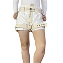 Modeled Secure Containment Pants, front-view.