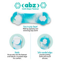 ABZ Pin-Free Diaper Fasteners.