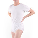 Fixation Bodysuit on male model, front-view.