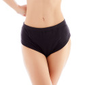 Modeled Washable Incontinence Protective Brief, front-view.
