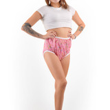Silence Pant - Waterproof Diaper Cover - Pink Butterfly Silence Pant - Waterproof Diaper Cover - Pink Butterfly