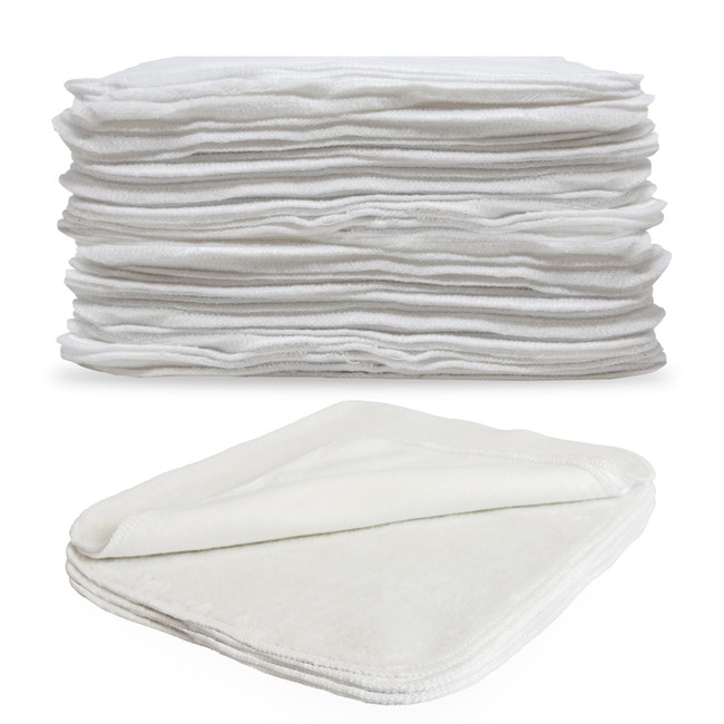 Washable Flannel Wipes.