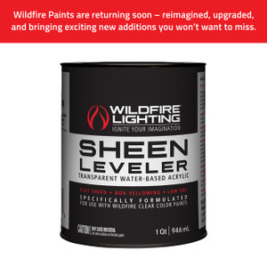 Wildfire Invisible Clear Paint Sheen Leveler, Quart