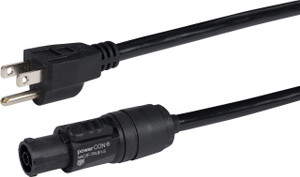 NEMA 5-15P to Neutrik PowerCON True 1 Connectors NEMA 5-15P to Neutrik PowerCON True 1 Connectors