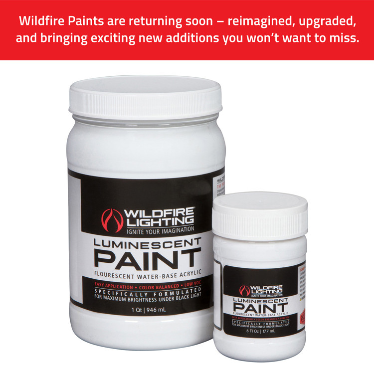 Invisible Luminescent Paint