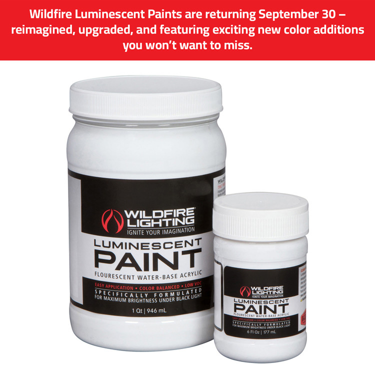 Invisible Luminescent Paint