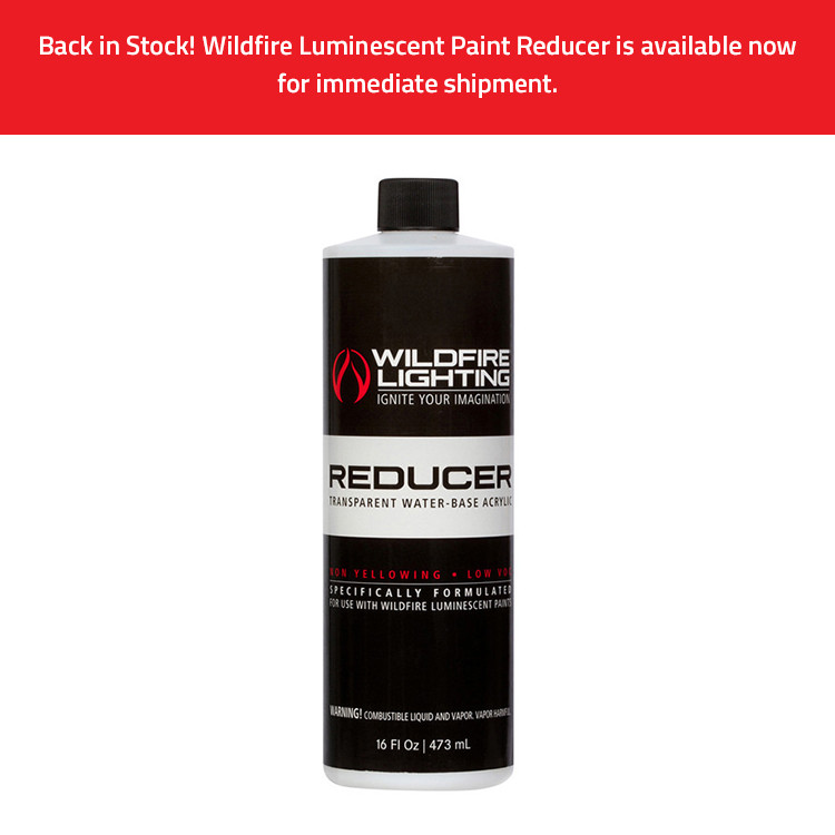 Wildfire Luminescent Paint Reducer, Pint