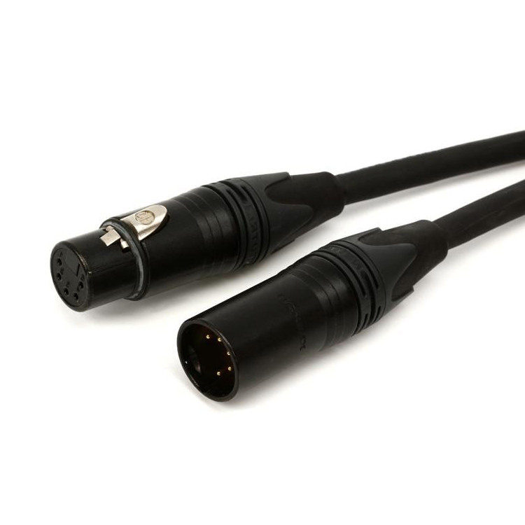 GearLink® 5' DMX Data Cable, 5 Pin XLR Standard