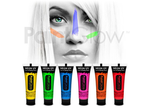 Black Light Face and Body Paints