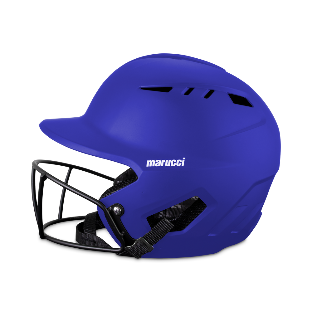 marucci DURAVENT 両打ち対応硬式用ヘルメット フェイスガード付 Marucci DuraVent Two-Tone Helmet With Jaw Guard