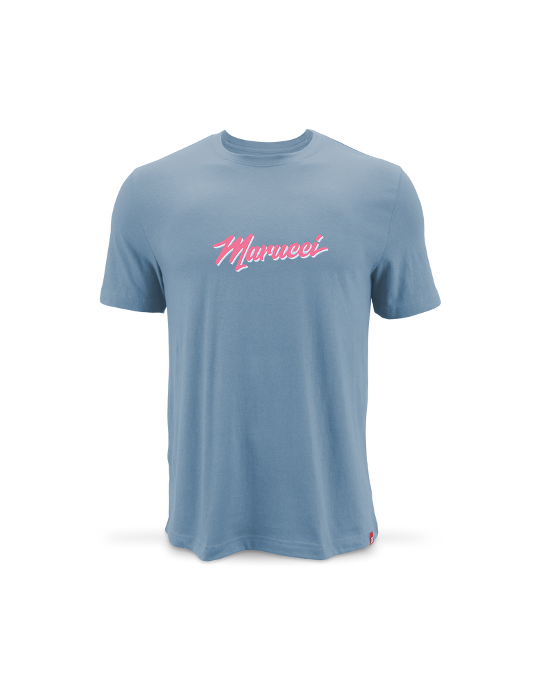 T-shirt graphique Marucci Script Youth Baseball Leadoff - Columbia - Medium
