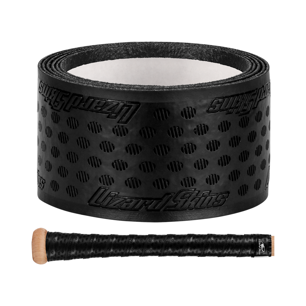 Marucci Lizard Skins DSP Ultra Jet Black Grip de Bat - 1