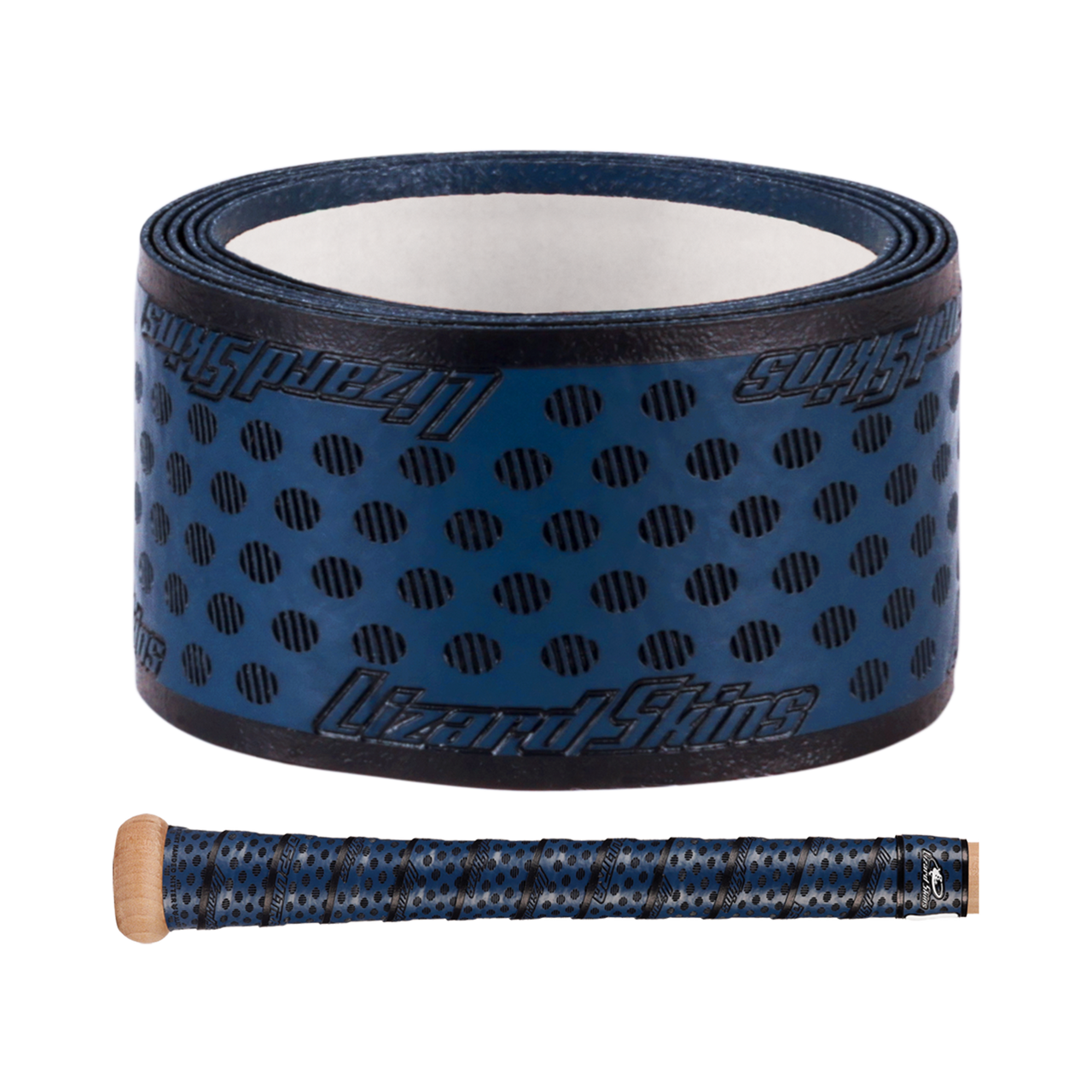 Marucci Lizard Skins DSP Ultra Navy Blue Grip de Bat - 1