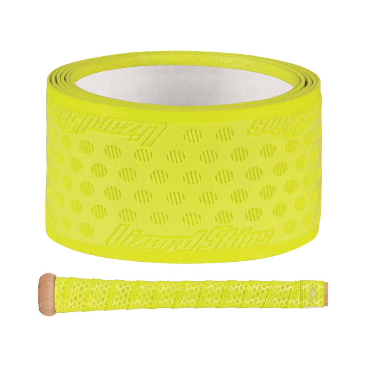 Marucci Lizard Skins DSP Ultra Neon Yellow Grip de Bat - 1