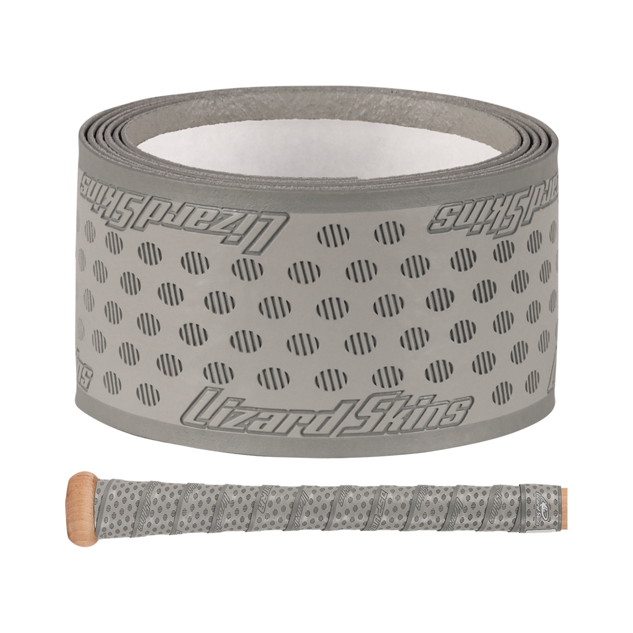 Marucci Lizard Skins DSP Ultra Platinum Gray Grip de Bat - 1