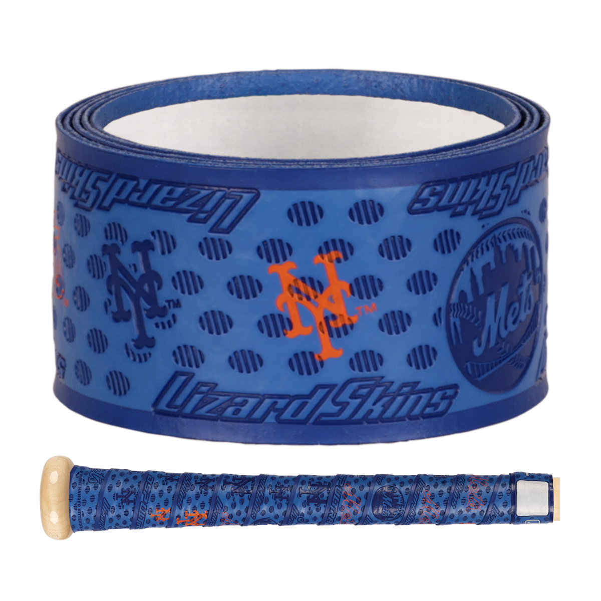 Marucci Lizard Skins DSP Ultra MLB Mets Grip de Bat - 1