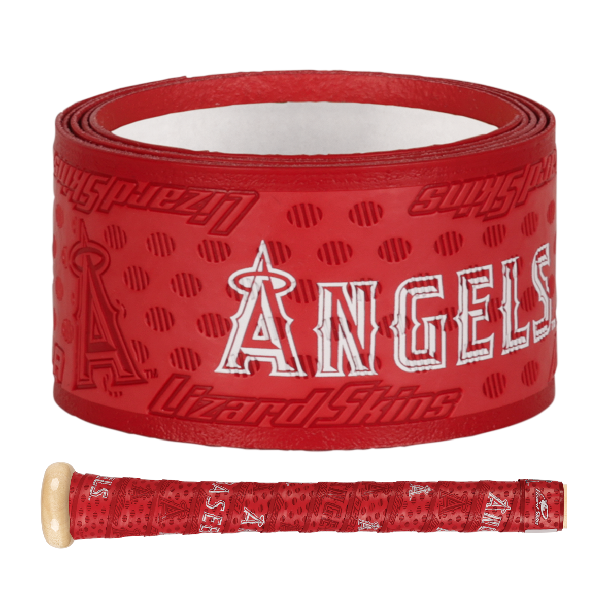 Marucci Lizard Skins DSP Ultra MLB Angels Grip de Bat - 1