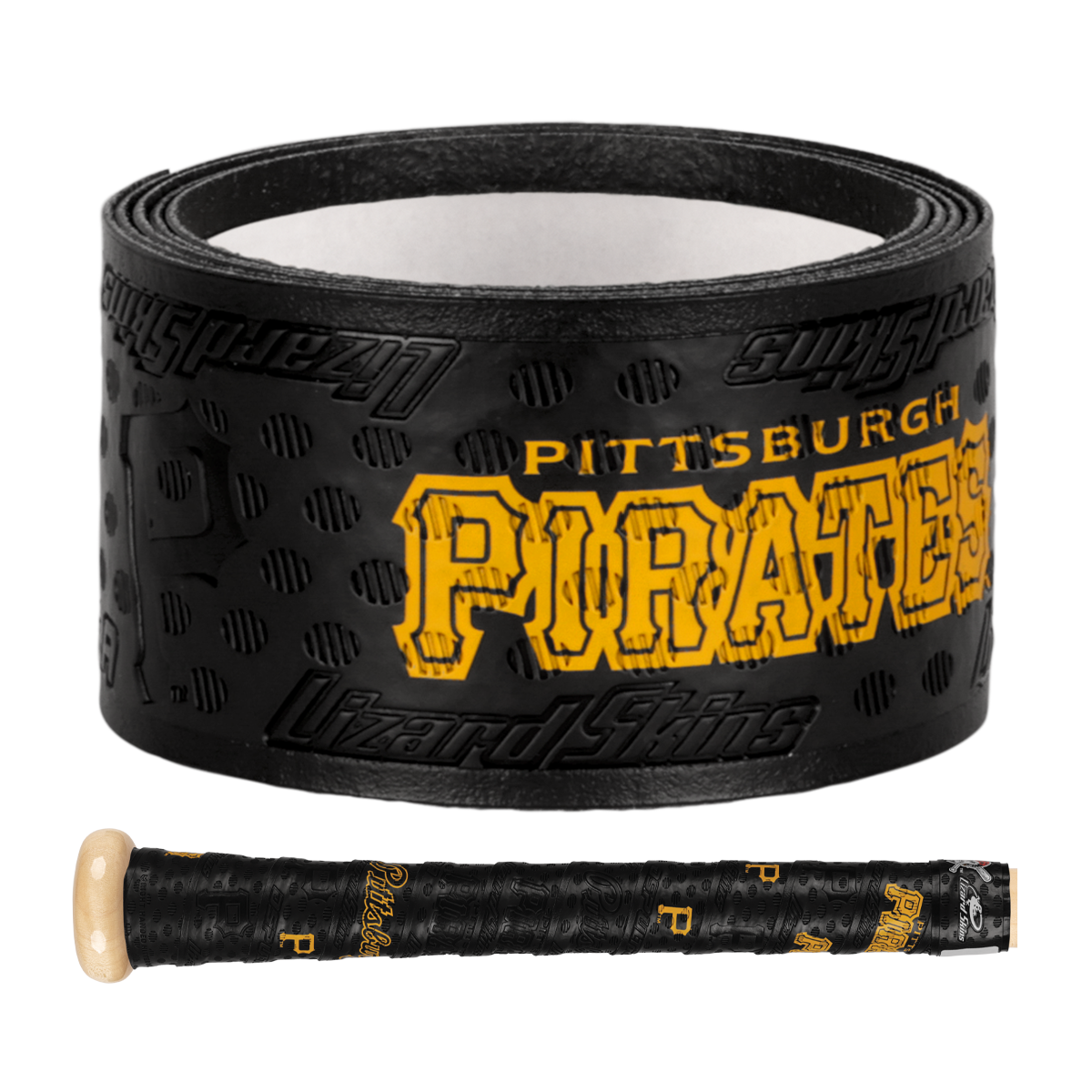 Marucci Lizard Skins DSP Ultra MLB Pirates Grip de Bat - 1