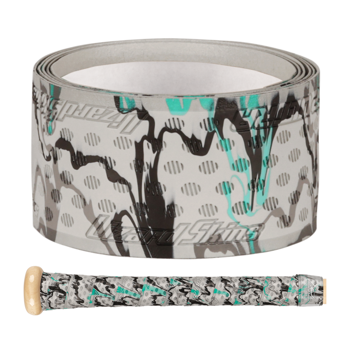 Marucci Lizard Skins DSP Ultra Aquamarine Camo Grip de Bat - 1