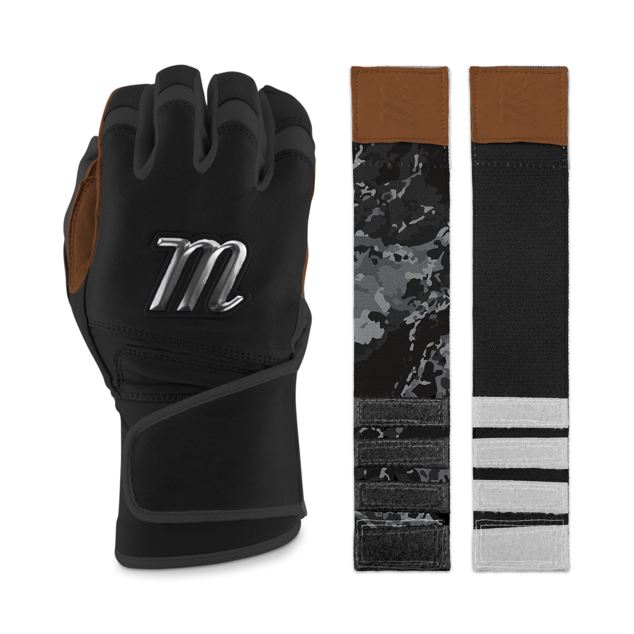 Marucci REMX Guantes de Bateo - Black/Tan - 1