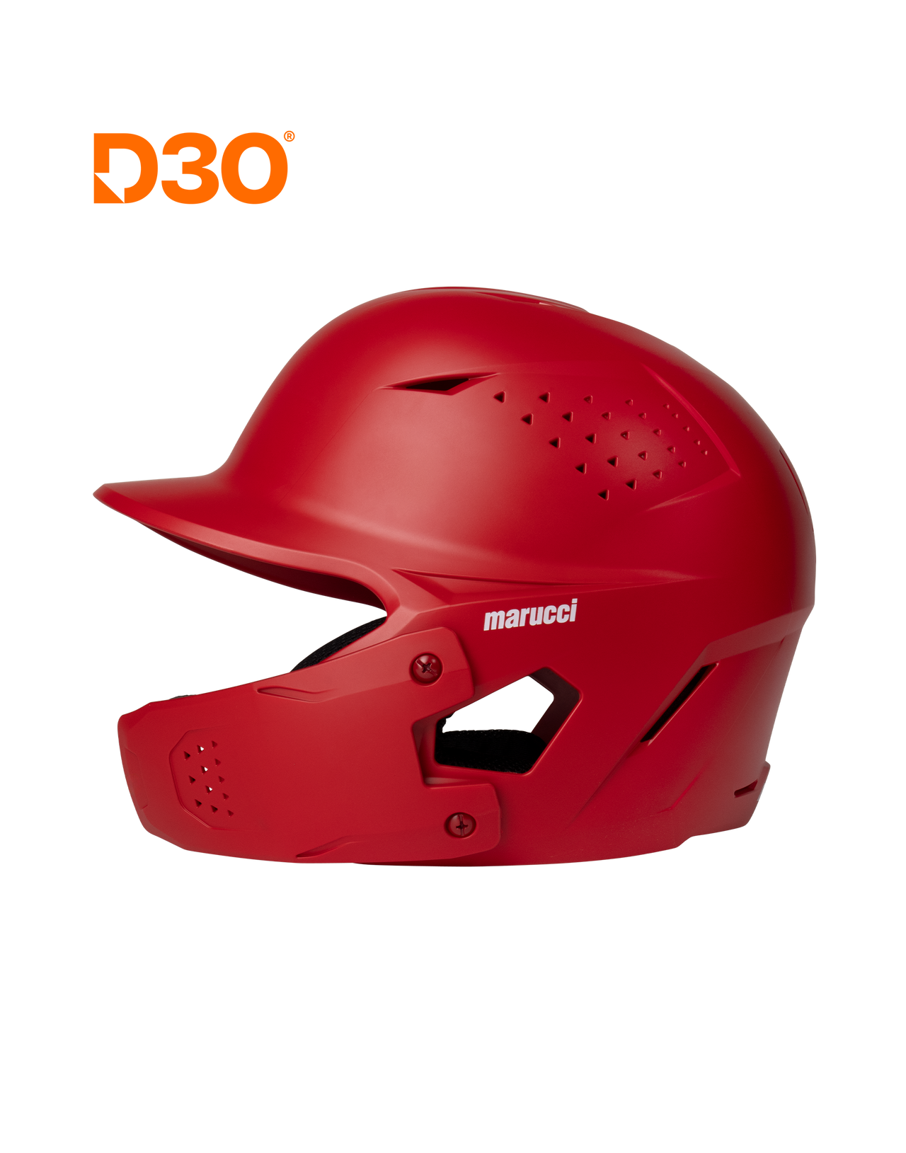 Marucci DuraVent D3O® Helmet With Jaw Guard - 1