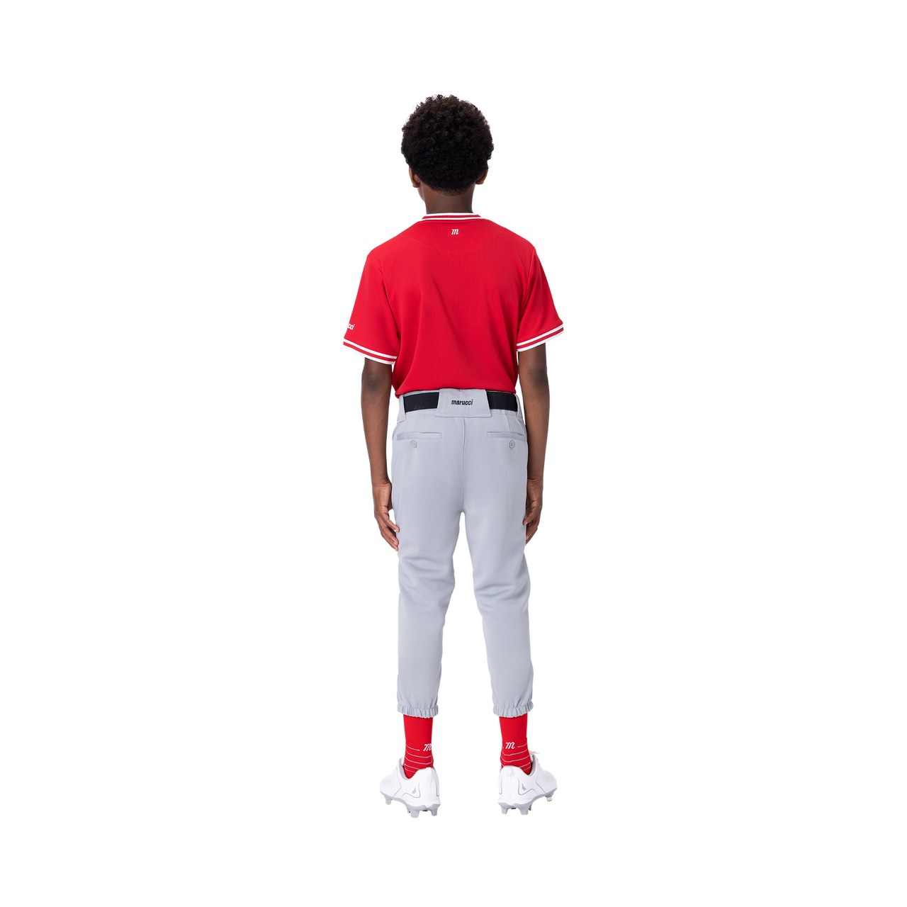 Pantalon De Baseball Blanc Homme Marucci Doubleknit Piped - Jambe Droite, Taille M, Neuf