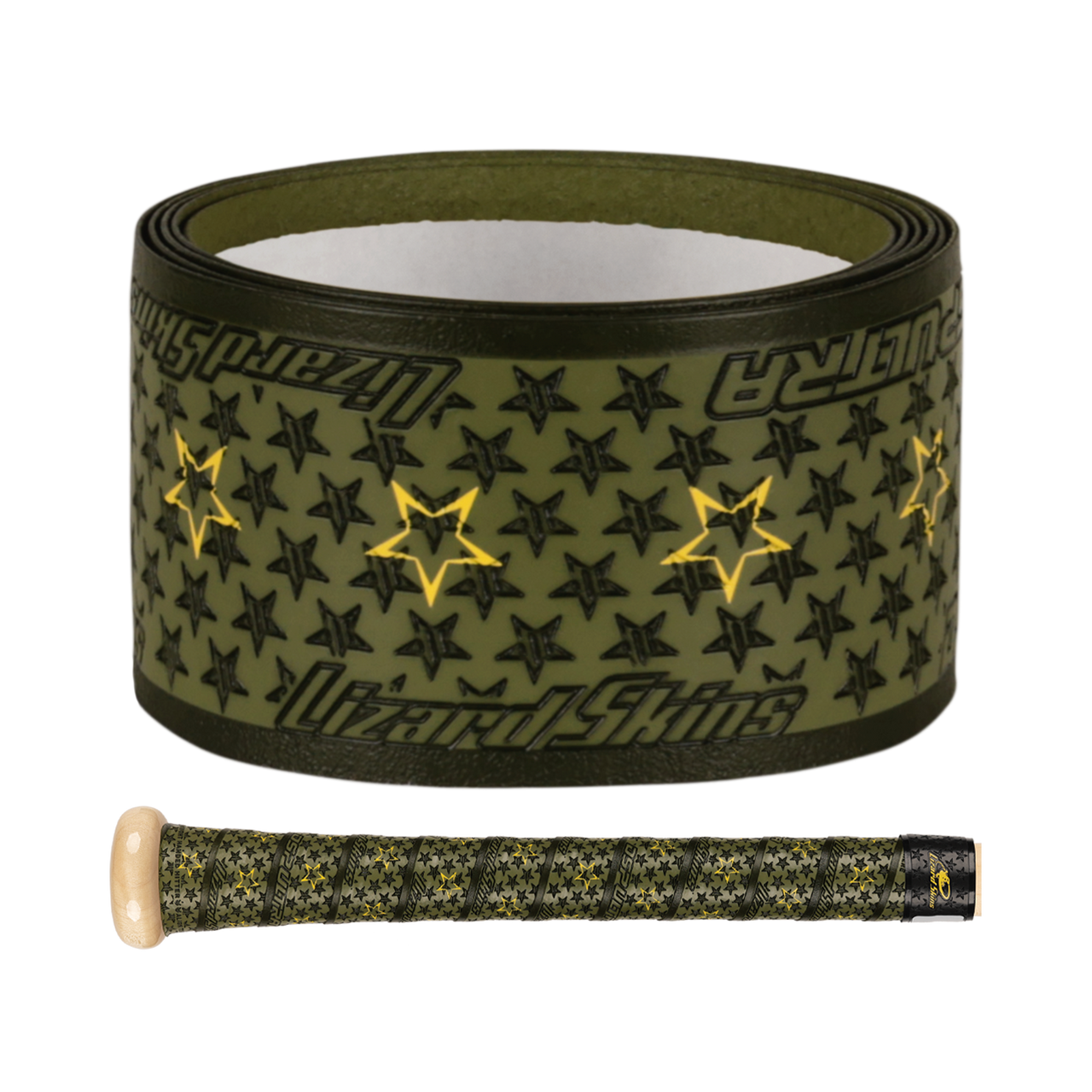Lizard Skins DSP Ultra Solid Bat Grip Tape - 1,1 mm d'épaisseur (jaune