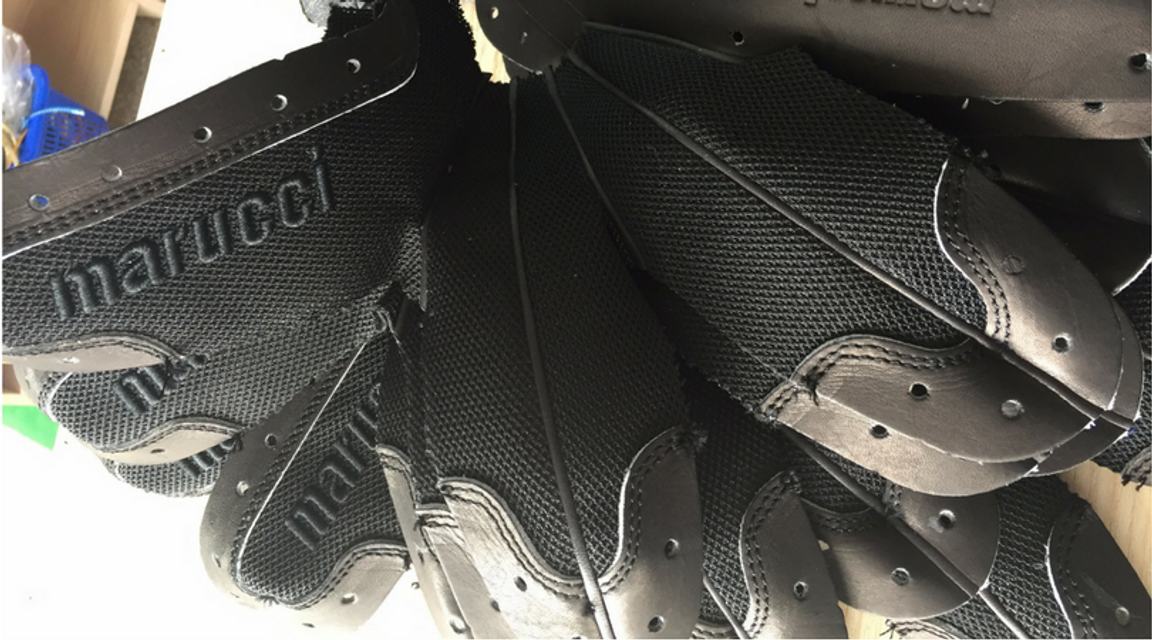 Making of a Marucci Custom Glove 5: Turnover/Molding/Lining Insert