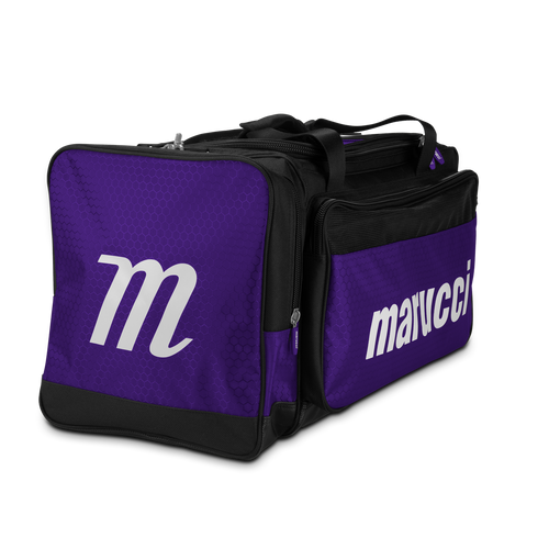 purple sports bag