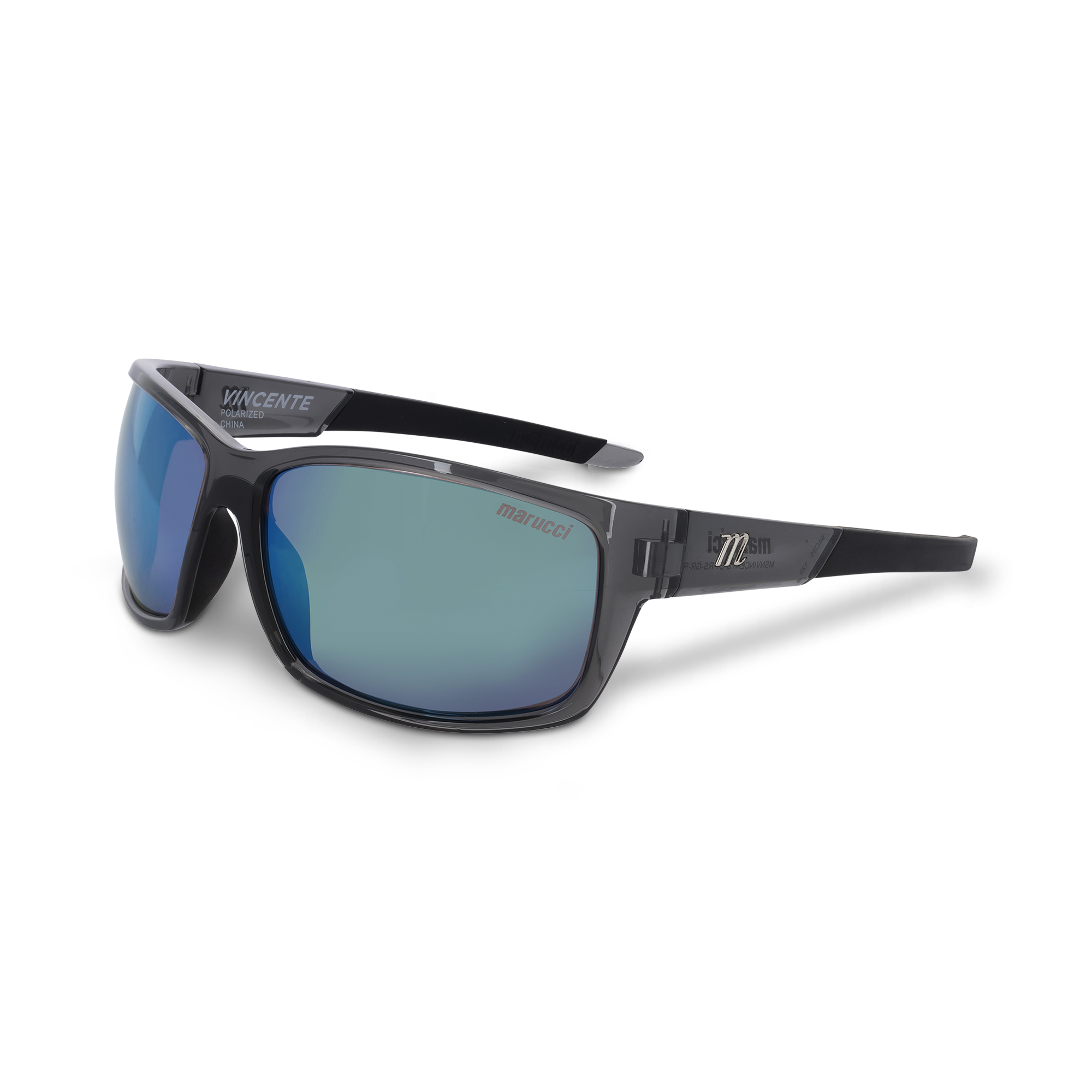 marucci スポーツサングラス トランスルーセントグレー Vincente Lifestyle Sunglasses - Translucent