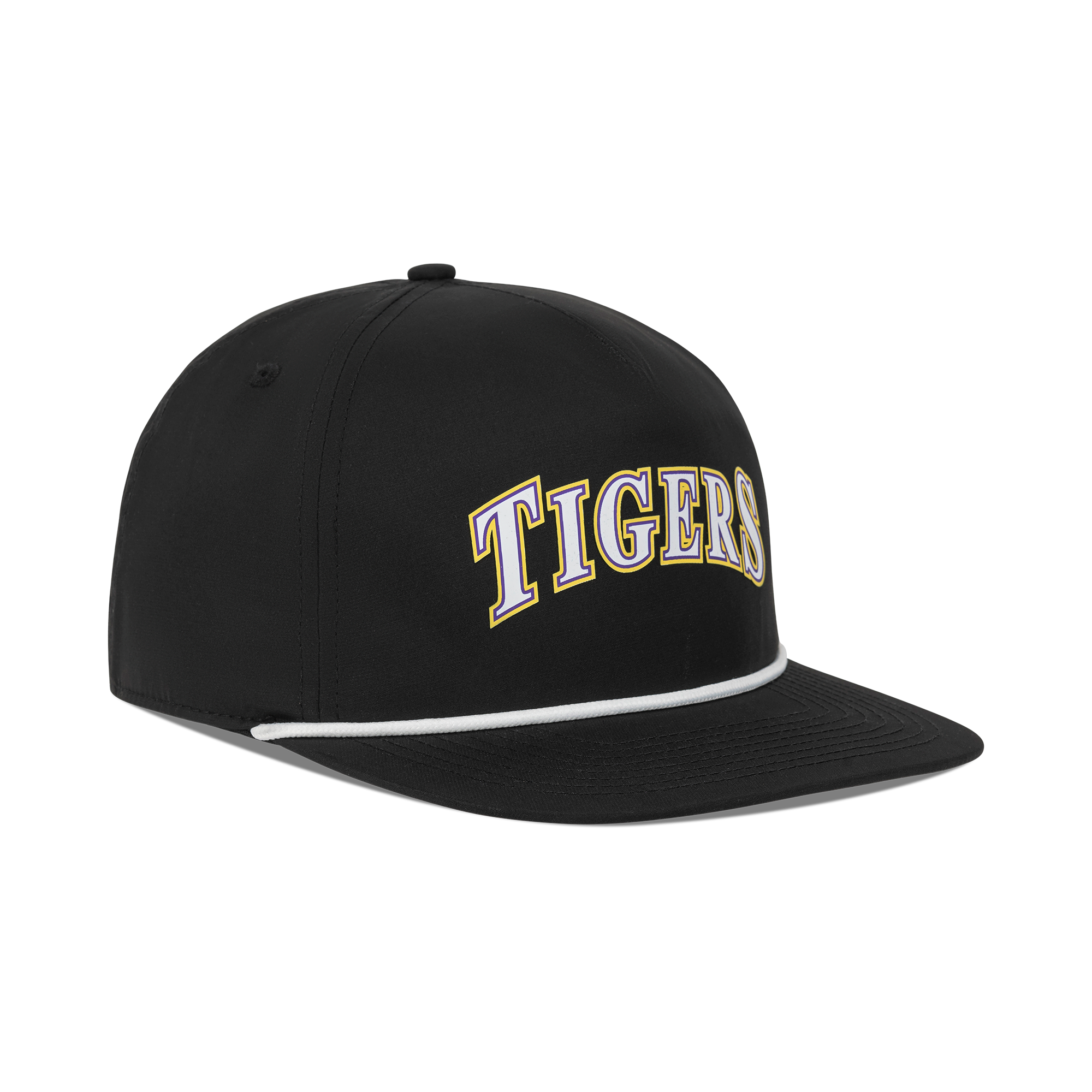 Abstract user icon LSU Tiger Eye 3D Perforated Rope Hat- Loden/ Black main image 0