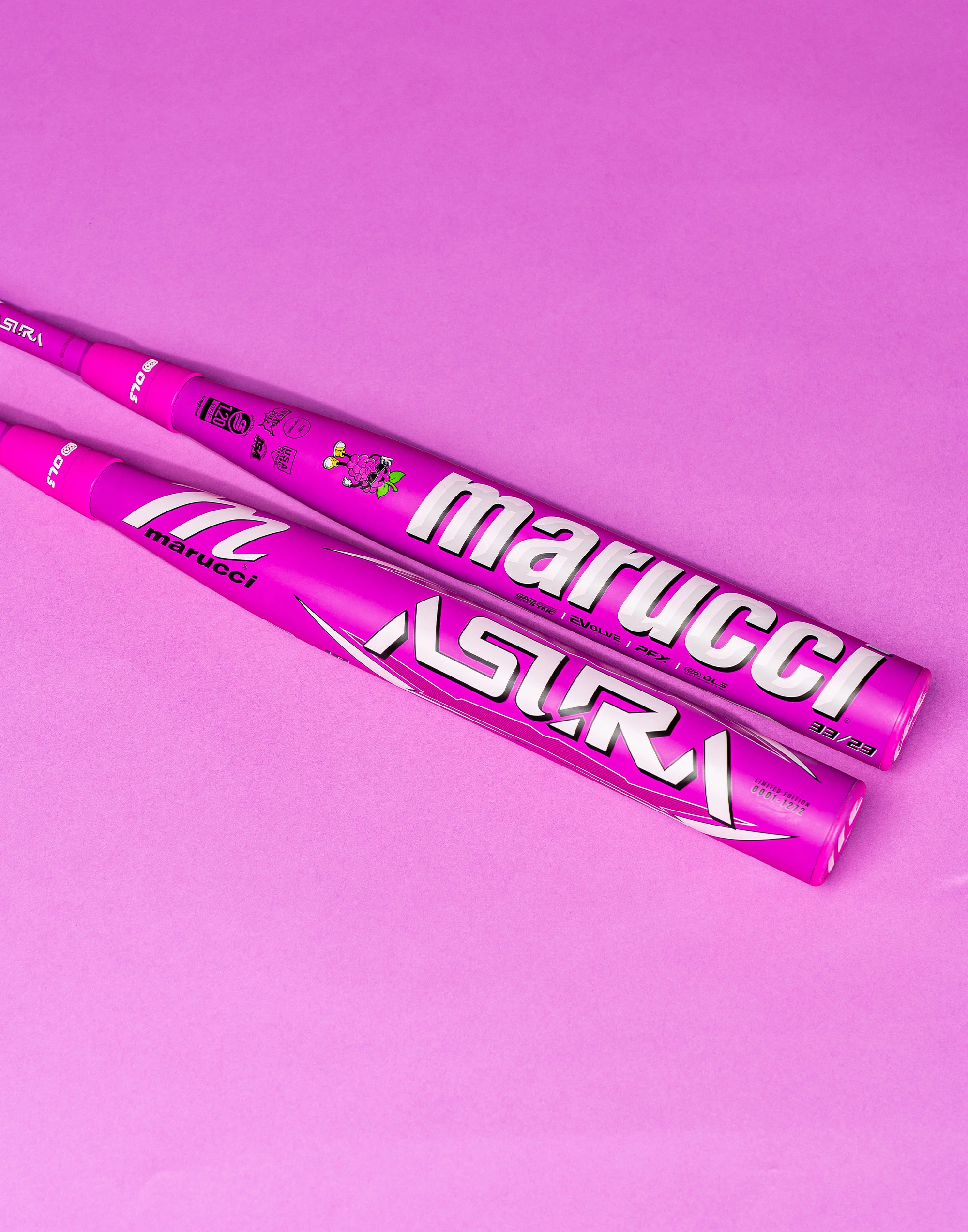 Marucci ASURA Glow Fastpitch -10 - Berry Crush | Composite