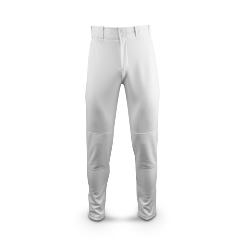 NEW - Team MBL by Majestic Polyester Baseball Pants, White, Youth