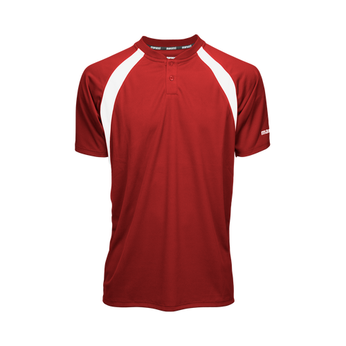 Marucci Two Button Jersey Red X-Large